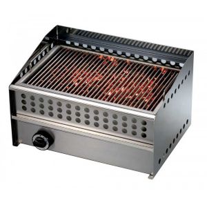 Grill charcoal large en inox à gaz Grill charcoal large en inox à gaz