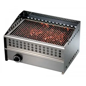 Grill charcoal large en inox � gaz GC1000AC