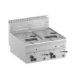 Friteuse professionnelle gaz 2x8 Litres à poser MBM profondeur 600mm