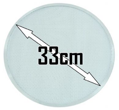 Grille  pizza aluminium diamtre 33cm GI METAL