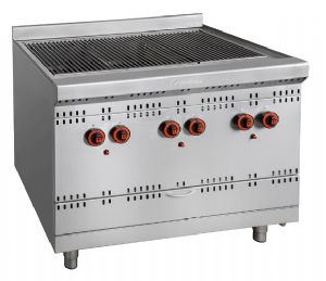 Barbecue en inox  Gaz professionnel 3 grilles fixes GRELHACO - GGSD-3C