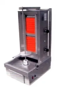 Machine � k�bab 2 feux gaz GURDEN KEB-2G