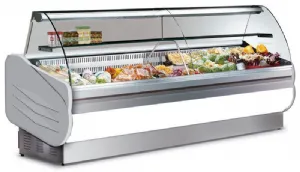 Vitrine rfrigre horizontale MASTER 3000mm TECNODOM FVMS300