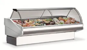 Vitrine rfrigre horizontale MASTER PLUS 3000mm TECNODOM FVMSP300