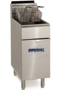 Friteuse professionnelle gaz 22 Litres sur placard IMPERIAL