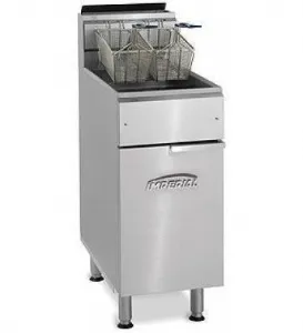 Friteuse  haut-rendement gaz 1 cuve 22 Litres IMPERIAL IFS-40