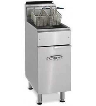 Friteuse  haut-rendement gaz 1 cuve 41 Litres IMPERIAL