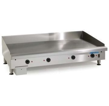Plancha professionnelle lectrique lisse 4 zones IMPERIAL
