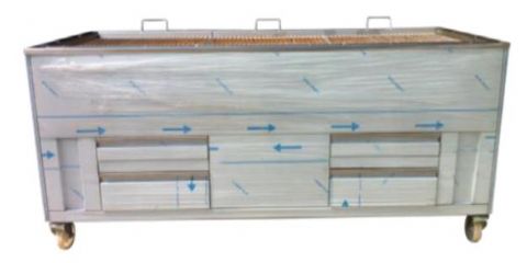 Barbecue en inox au Charbon Industriel professionnel 3 grilles fixes IMPORMARTINHO