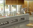 Buffet rfrigr avec cuve ventile pour 3 bacs GN1/1 INFRICO - Srie SELF-SERVICE - Gastrobuffets MB80CFV3