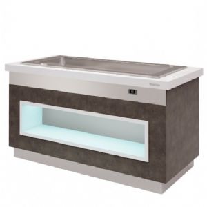 Buffet chauffant bain-marie pour 3 bacs GN1/1 INFRICO - Srie SELF-SERVICE - Gastrobuffets