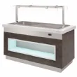 Buffet chauffant bain-marie pour 4 bacs GN1/1 INFRICO - Srie SELF-SERVICE - Gastrobuffets MB100BM4