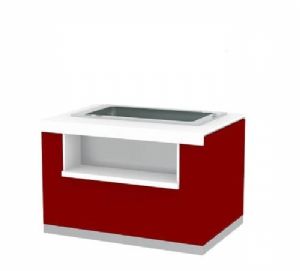 Buffet rfrigr avec cuve pour 2 bacs GN1/1 INFRICO - Srie SELF-SERVICE - Gastrobuffets