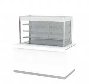 Vitrine rfrigre verticale libre service avec cuve pour 3 bacs GN1/1 INFRICO - Srie SELF-SERVICE - Gastrobuffets MB100VMC3