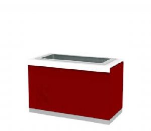 Buffet rfrigr avec cuve pour 2 bacs GN1/1 INFRICO - Srie SELF-SERVICE - Gastrobuffets
