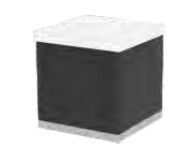 Bout de ligne Longueur 830mm INFRICO - Srie SELF-SERVICE - Gastrobuffets