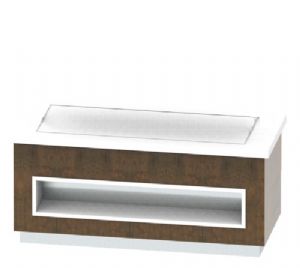 Buffet rfrigr avec plaque froide Longueur 2025mm INFRICO - Srie SELF-SERVICE - Gastrobuffets