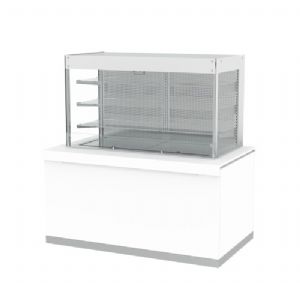 Vitrine rfrigre verticale libre service avec cuve pour 4 bacs GN1/1 INFRICO - Srie SELF-SERVICE - Gastrobuffets