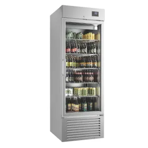 Refroidisseur de bouteilles inox 1 porte vitre Supercooler INFRICO SPC501