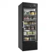 Refroidisseur de bouteilles noir 1 porte vitre Supercooler INFRICO