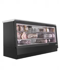 Vitrine de maturation porte vitre 470 litres noire INFRICO VC 1400 MDAB