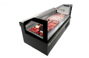 Vitrine rfrigre horizontale vitre droite longueur 1330mm KANGAR SEDA