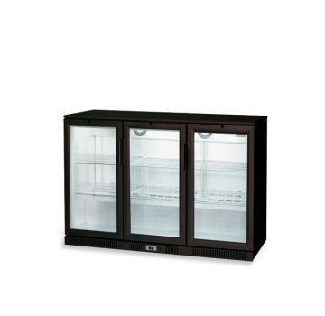 Frigo de Bar Sous Comptoir 3 Portes Coulissantes