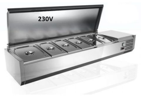 Kit rfrigr  capot 2000mm pour bacs GN 1/3