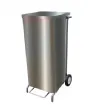 Poubelle inox carne 100 - 130 Litres