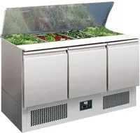 Saladette rfrigre 3 portes  capot en stock S903STD_STOCK