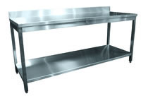 Table inox démontable Largeur 1600mm - Profondeur 600mm BERTRAND -  TTDS/1661 disponible sur Chr Restauration