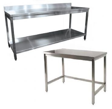 Table inox Largeur 1000mm - Profondeur 800mm Table inox Largeur 1000mm - Profondeur 800mm