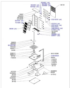 Pices dtaches pour machine  kebab DIAMOND MA-KEB_DIAMOND