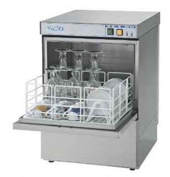 Lave-verres professionnel double paroi panier 40x40cm MACH Lave-verres professionnel double paroi panier 40x40cm MACH