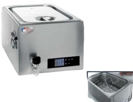 Cuiseur basse température GN1/1 avec 6 compartiments MAPROD Cuiseur basse température GN1/1 avec 6 compartiments MAPROD