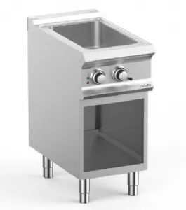 Bain marie lectrique GN 1/1 sur placard ouvert MBM - DOMINA PRO 700 BME74A