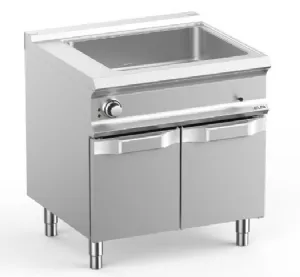 Bain marie lectrique GN 2/1 sur placard ferm MBM - DOMINA PRO 700 BME78A