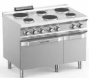 Fourneaux electriques cuisiniere electrique – 4 plaques – four electrique 6  grill - Mbm - Fourneaux Professionnels - référence E4F65P - Stock-Direct CHR