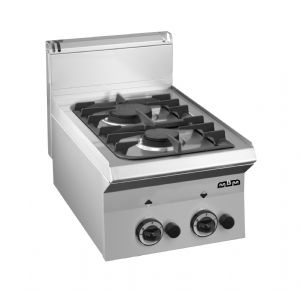2 feux vifs gaz  poser MBM profondeur 650mm