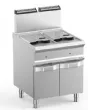 Friteuse professionnelle  gaz 2x14 Litres sur coffre MBM - DOMINA PRO 700