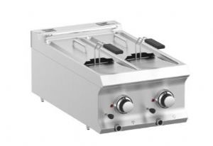 Friteuse professionnelle lectrique 2x7 Litres  poser MBM - DOMINA PRO 700