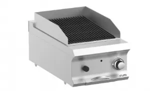 Grill charcoal gaz  pierres volcaniques  poser MBM - DOMINA PRO 700 PLG74T