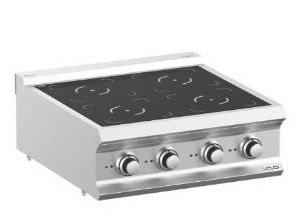 Plaque induction 4 zones  poser MBM - DOMINA PRO 700