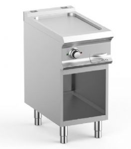 Plancha professionnelle lectrique lisse sur placard ouvert MBM - DOMINA PRO 700
