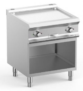 Plancha professionnelle lectrique rainure sur placard ouvert MBM - DOMINA PRO 700