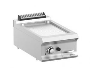 Plancha professionnelle gaz rainure  poser MBM - DOMINA PRO 700