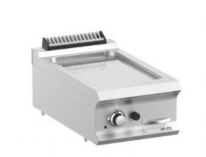 Plancha professionnelle gaz rainure  poser MBM - DOMINA PRO 700