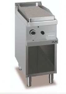 Plancha professionnelle gaz rainurée 1 zone sur baie libre MBM - MAGISTRA 700 Plancha professionnelle gaz rainurée 1 zone sur baie libre MBM - MAGISTRA 700