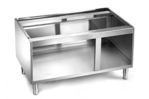 Soubassement ouvert largeur 1400mm MBM profondeur 600/650mm