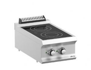 Plaque de cuisson vitrocramique 2 zones  poser MBM - DOMINA PRO 700